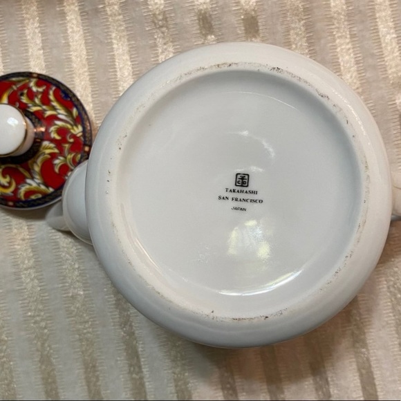 Red Tea Pot San Francisco Takashashi Japan - Picture 5 of 7